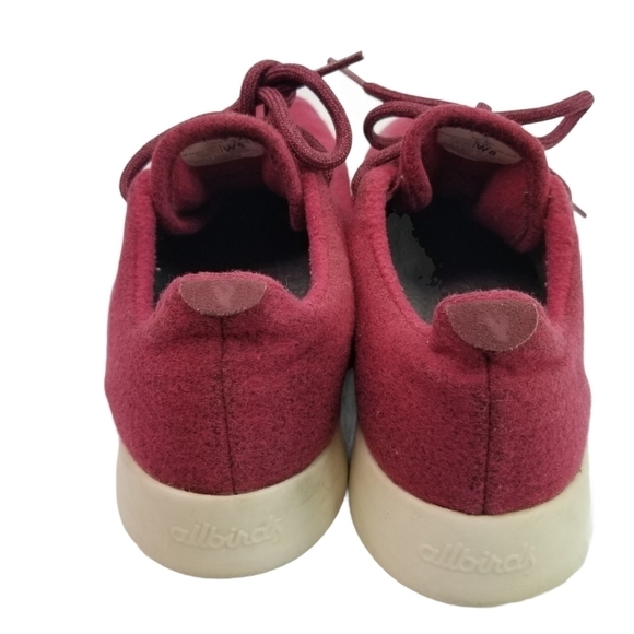 Allbirds cranberry merino running shoes 8 - Picture 5 of 8